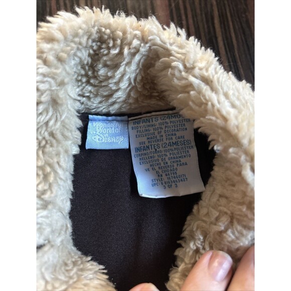 Winnie the Pooh Pink & Tan Tweed Blazer 24M Wonderful World of Disney - Picture 5 of 7